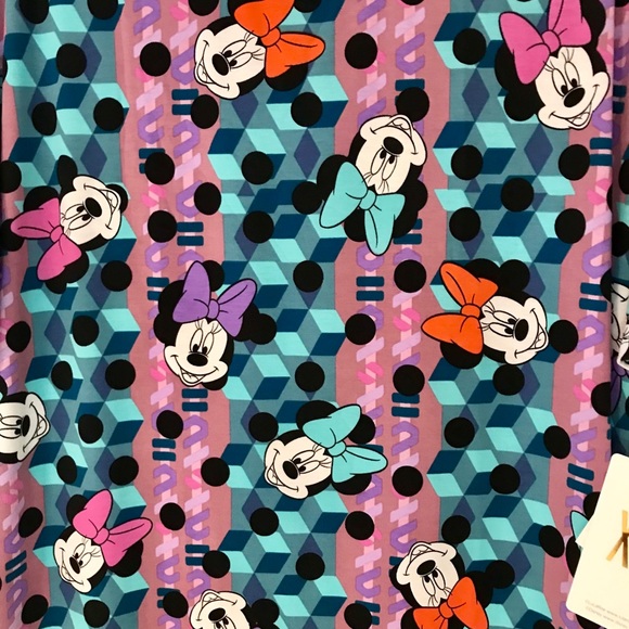 LuLaRoe Irma Disney Minnie Mouse Hard To Find - Picture 2 of 2